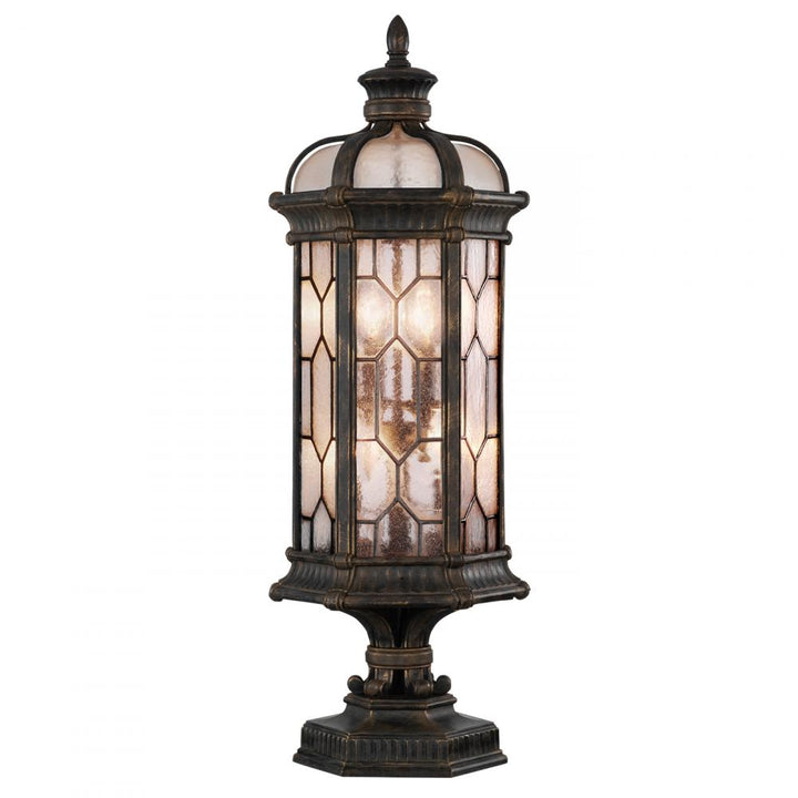 Fine Art Devonshire Outdoor Pier Mount Outdoor Wall Lights Fine Art Handcrafted Lighting