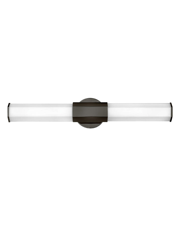 Hinkley Facet Bath Bar Vanity Lights Hinkley Black Oxide 4.0x26.0x5.0