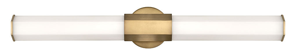 Hinkley Facet Bath Bar Vanity Lights Hinkley Heritage Brass 4.0x32.0x5.0
