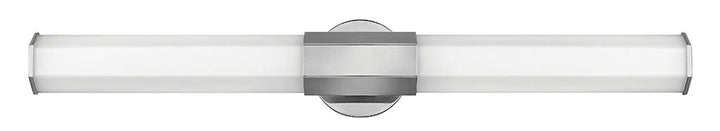 Hinkley Facet Bath Bar Vanity Lights Hinkley Polished Nickel 4.0x32.0x5.0