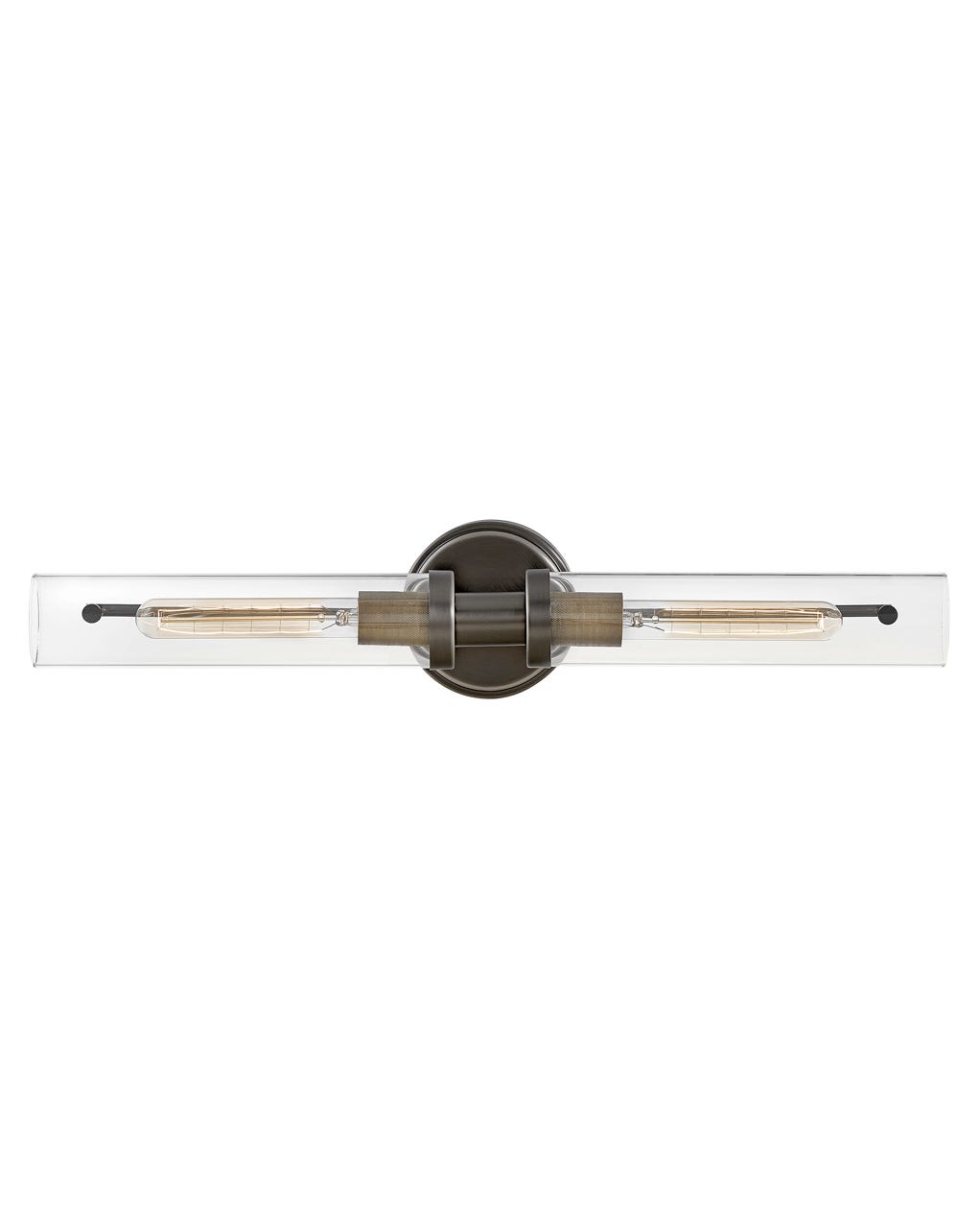 Hinkley Vaughn Bath Bar Vanity Lights Hinkley Black Oxide 5.25x25.0x5.0