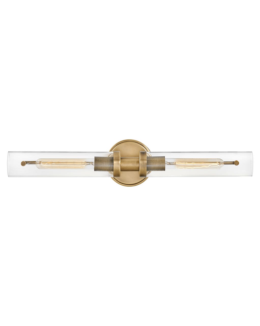 Hinkley Vaughn Bath Bar Vanity Lights Hinkley Heritage Brass 5.25x25.0x5.0