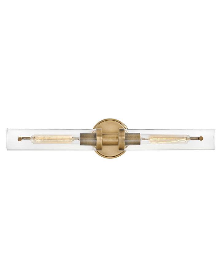 Hinkley Vaughn Bath Bar Vanity Lights Hinkley Heritage Brass 5.25x25.0x5.0