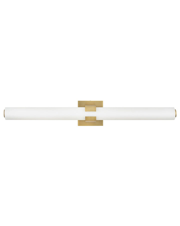 Hinkley Aiden Bath Bar Vanity Lights Hinkley Lacquered Brass 3.75x31.25x4.75