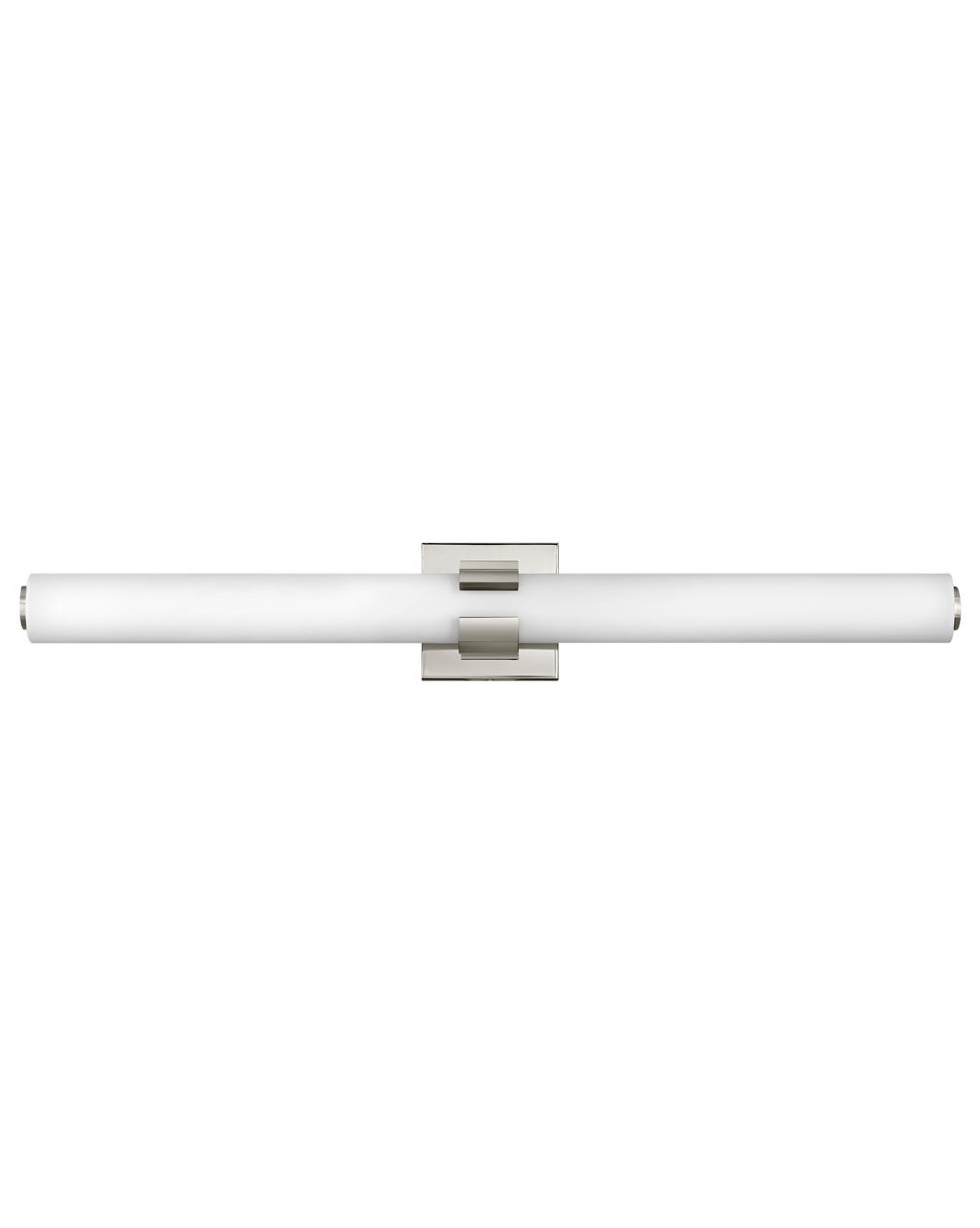 Hinkley Aiden Bath Bar Vanity Lights Hinkley Polished Nickel 3.75x31.25x4.75