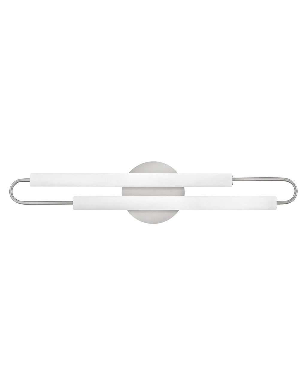 Hinkley Eos Bath Bar Vanity Lights Hinkley Brushed Nickel 3.0x25.0x5.5