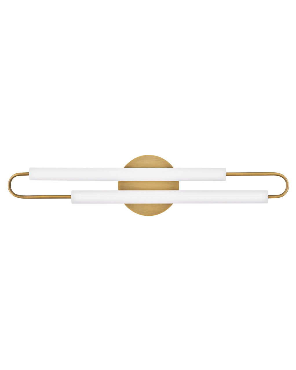 Hinkley Eos Bath Bar Vanity Lights Hinkley Lacquered Brass 3.0x25.0x5.5