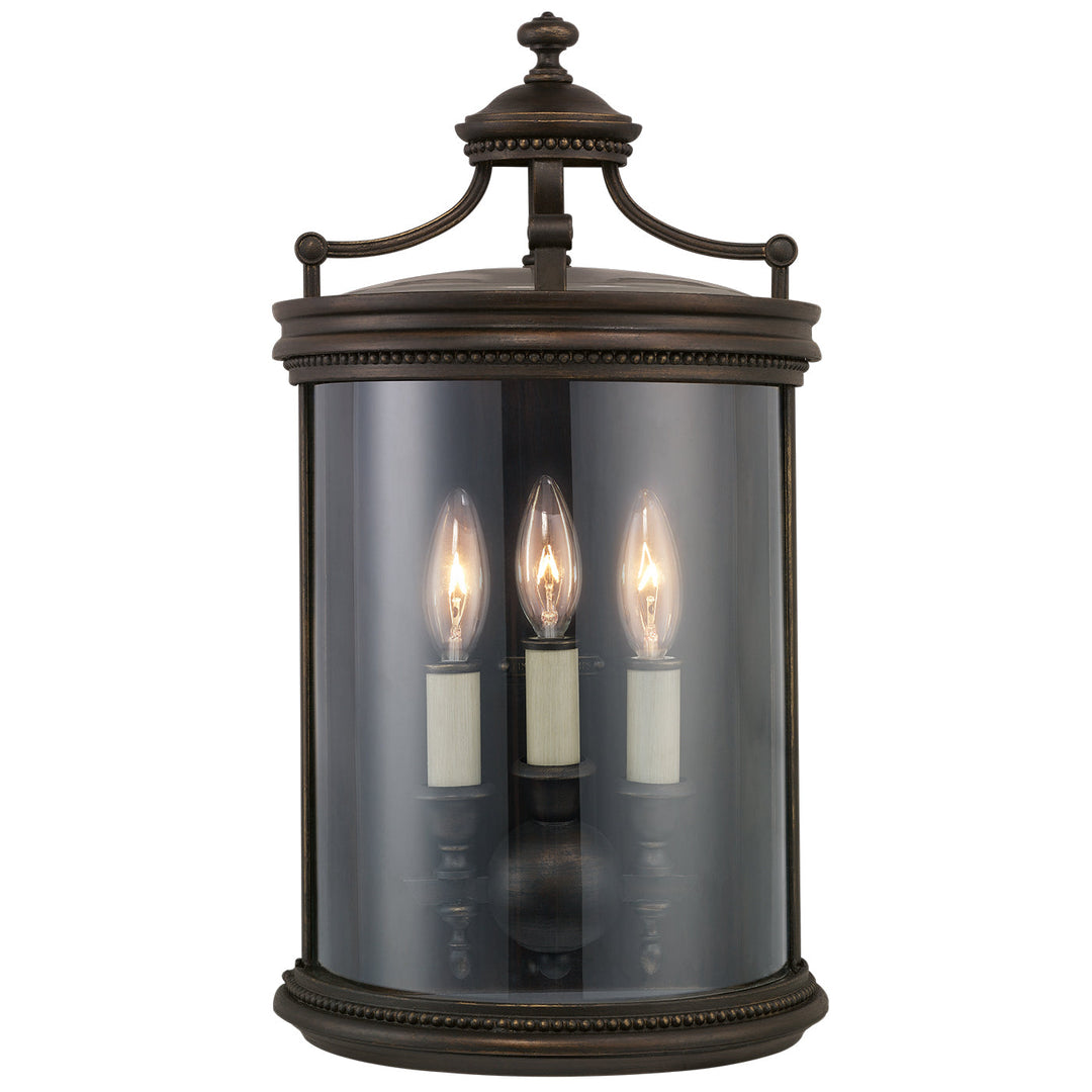 Fine Art Louvre Outdoor Sconce Outdoor Wall Lights Fine Art Handcrafted Lighting Bronze