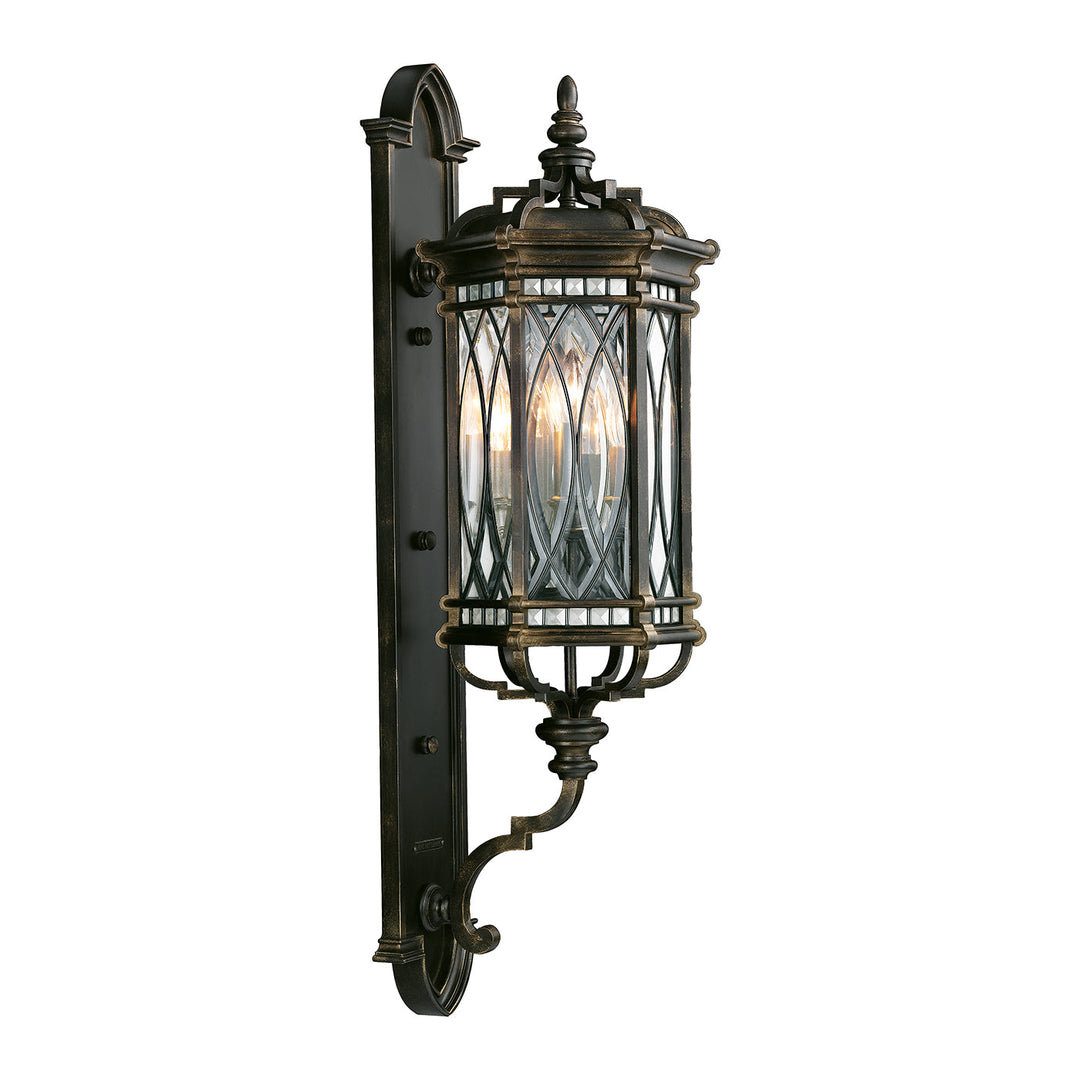 Fine Art Warwickshire Outdoor Wall Mount Outdoor Wall Lights Fine Art Handcrafted Lighting Black 13x41