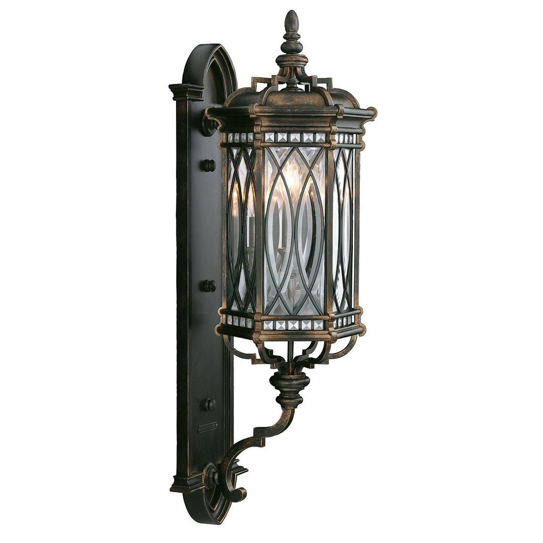 Fine Art Warwickshire Outdoor Wall Mount Outdoor Wall Lights Fine Art Handcrafted Lighting Black 11x33