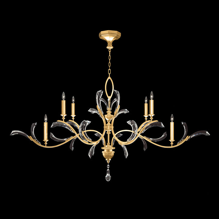 Fine Art Handcrafted Lighting Beveled Arcs Chandelier