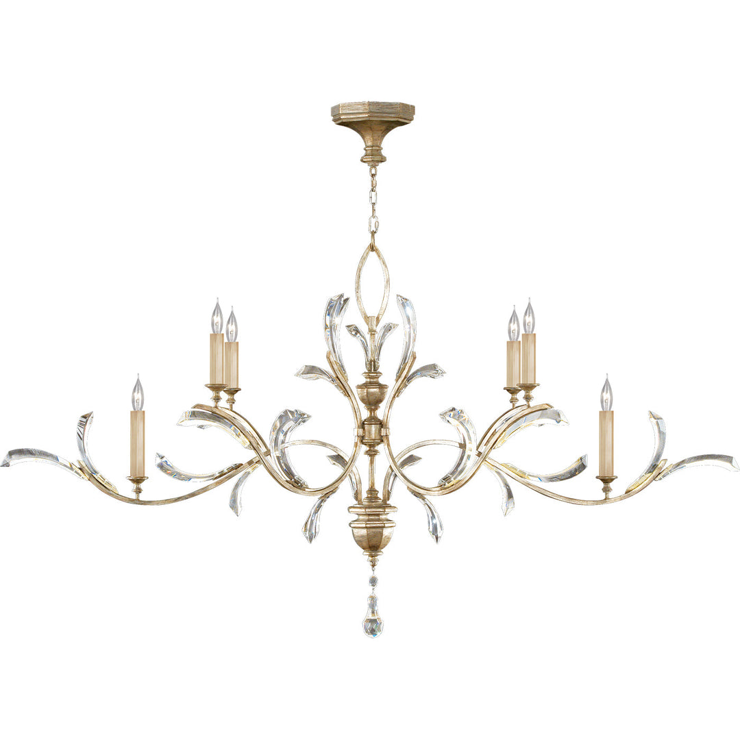 Fine Art Handcrafted Lighting Beveled Arcs Chandelier