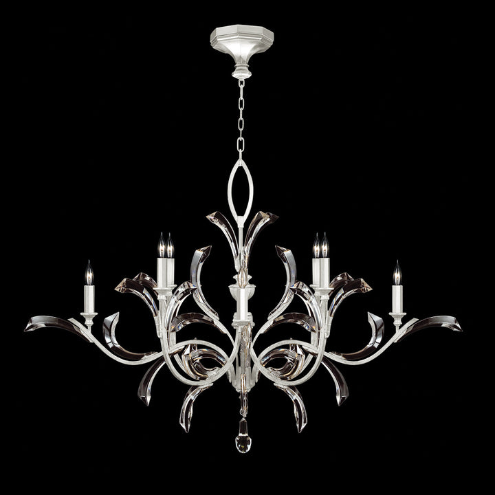 Fine Art Handcrafted Lighting Beveled Arcs Chandelier