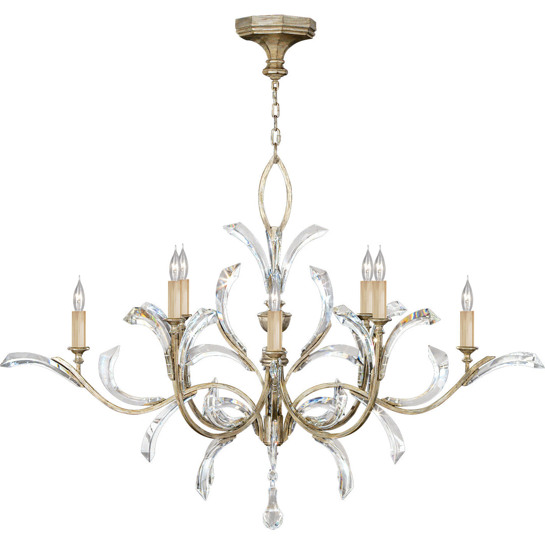 Fine Art Handcrafted Lighting Beveled Arcs Chandelier