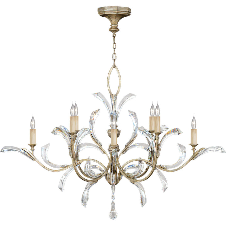 Fine Art Handcrafted Lighting Beveled Arcs Chandelier