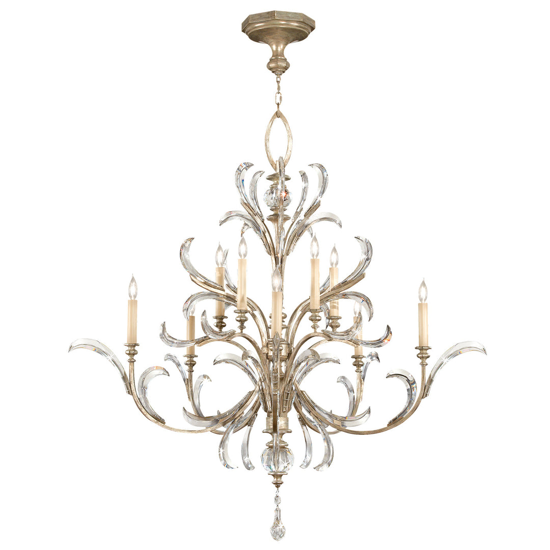 Fine Art Handcrafted Lighting Beveled Arcs Chandelier