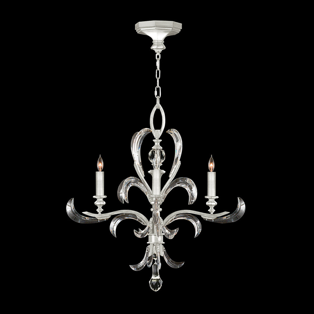 Fine Art Handcrafted Lighting Beveled Arcs Chandelier