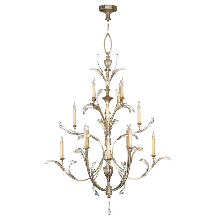 Fine Art Handcrafted Lighting Beveled Arcs Chandelier