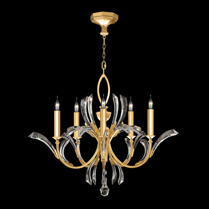 Fine Art Handcrafted Lighting Beveled Arcs Chandelier