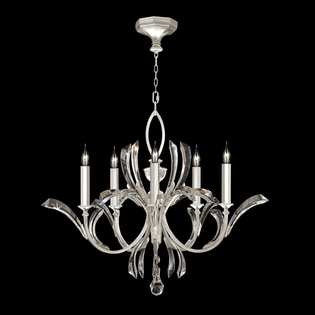 Fine Art Handcrafted Lighting Beveled Arcs Chandelier
