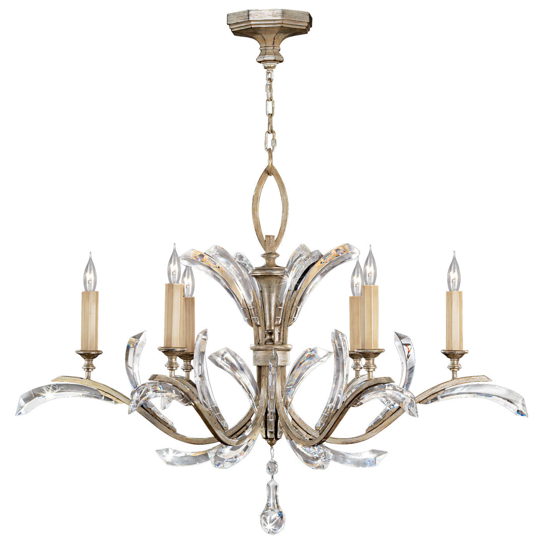 Fine Art Handcrafted Lighting Beveled Arcs Chandelier