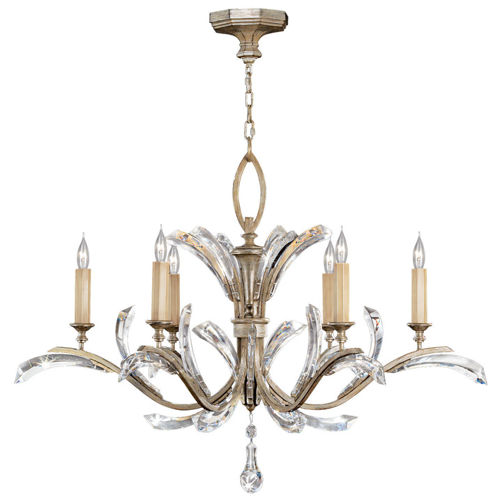Fine Art Handcrafted Lighting Beveled Arcs Chandelier
