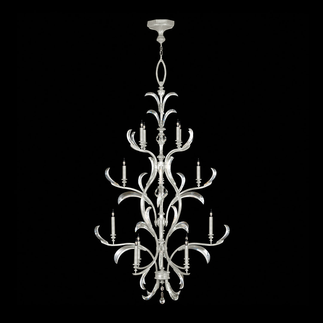 Fine Art Handcrafted Lighting Beveled Arcs Chandelier