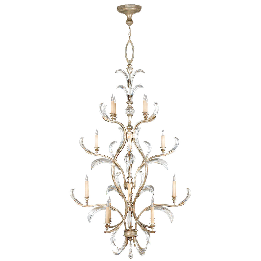 Fine Art Handcrafted Lighting Beveled Arcs Chandelier
