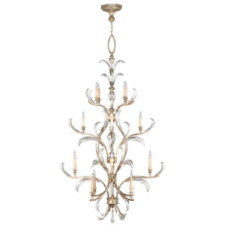 Fine Art Handcrafted Lighting Beveled Arcs Chandelier