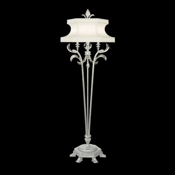 Fine Art Beveled Arcs 72" Floor Lamp Table Lamps Fine Art Handcrafted Lighting Silver Leaf