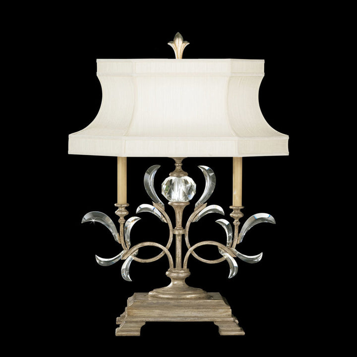Fine Art Beveled Arcs 34" Table Lamp Table Lamps Fine Art Handcrafted Lighting Silver