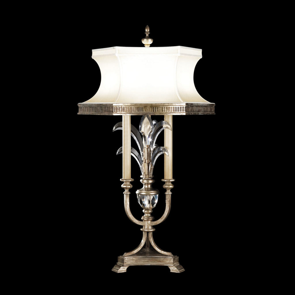 Fine Art Beveled Arcs 37" Table Lamp Table Lamps Fine Art Handcrafted Lighting Silver
