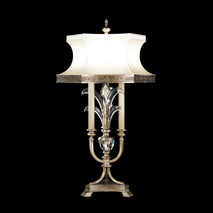 Fine Art Beveled Arcs 37" Table Lamp Table Lamps Fine Art Handcrafted Lighting Silver