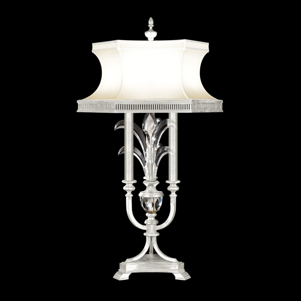 Fine Art Beveled Arcs 37" Table Lamp Table Lamps Fine Art Handcrafted Lighting Silver Leaf