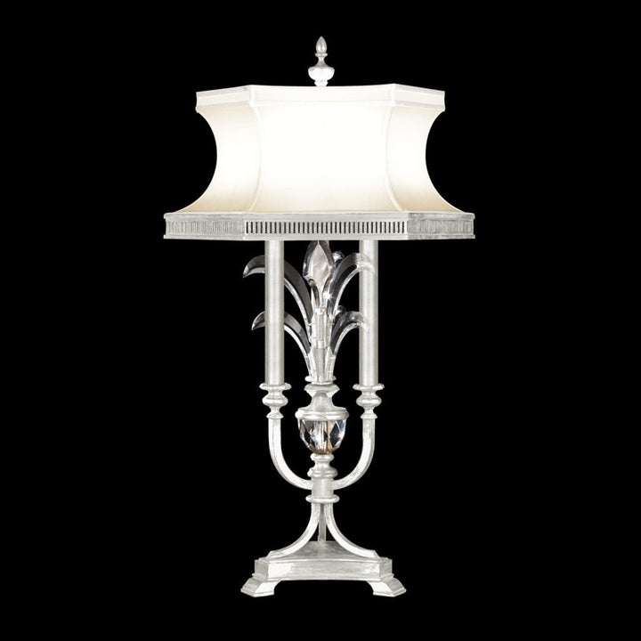 Fine Art Beveled Arcs 37" Table Lamp Table Lamps Fine Art Handcrafted Lighting Silver Leaf