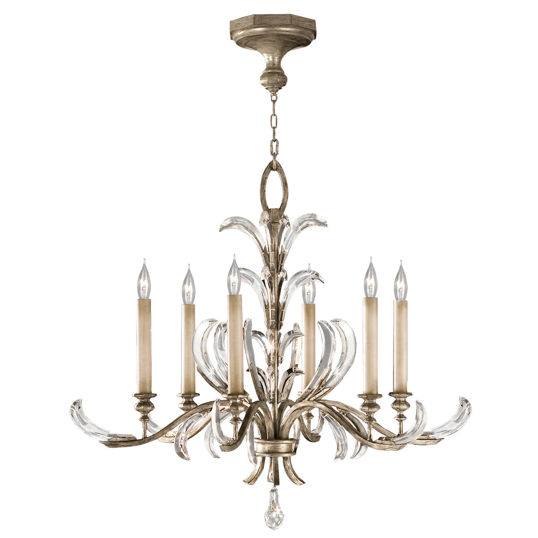 Fine Art Handcrafted Lighting Beveled Arcs Chandelier
