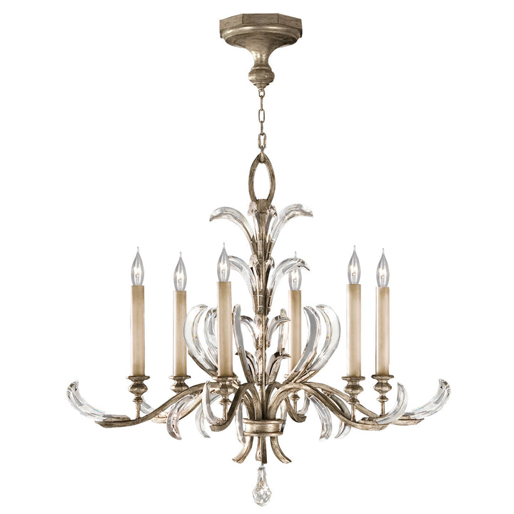 Fine Art Handcrafted Lighting Beveled Arcs Chandelier