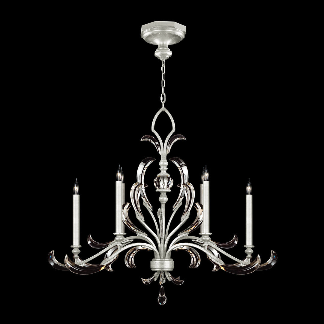 Fine Art Handcrafted Lighting Beveled Arcs Chandelier