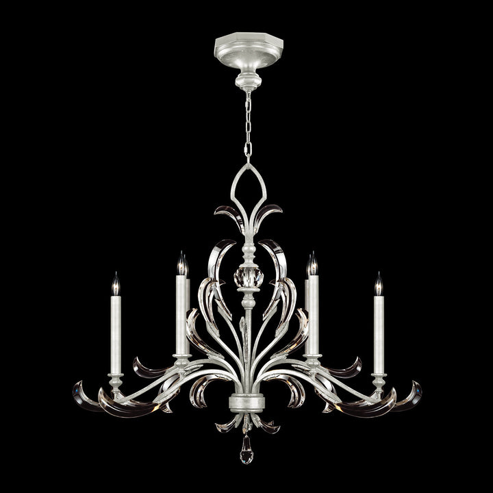 Fine Art Handcrafted Lighting Beveled Arcs Chandelier