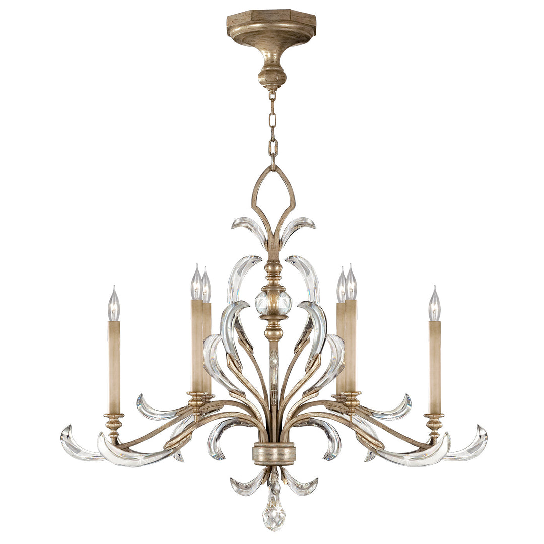 Fine Art Handcrafted Lighting Beveled Arcs Chandelier