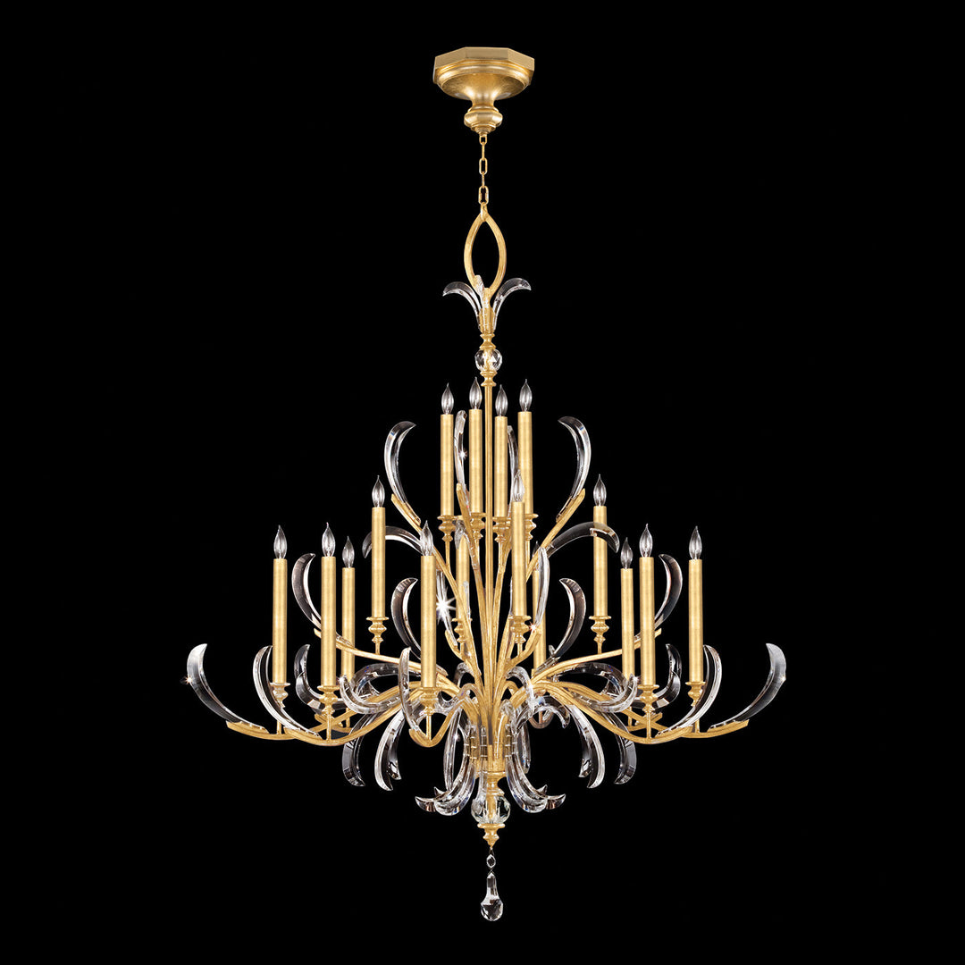 Fine Art Handcrafted Lighting Beveled Arcs Chandelier
