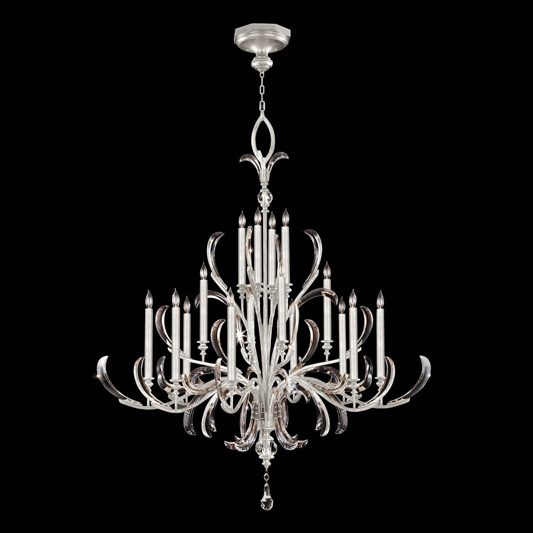 Fine Art Handcrafted Lighting Beveled Arcs Chandelier