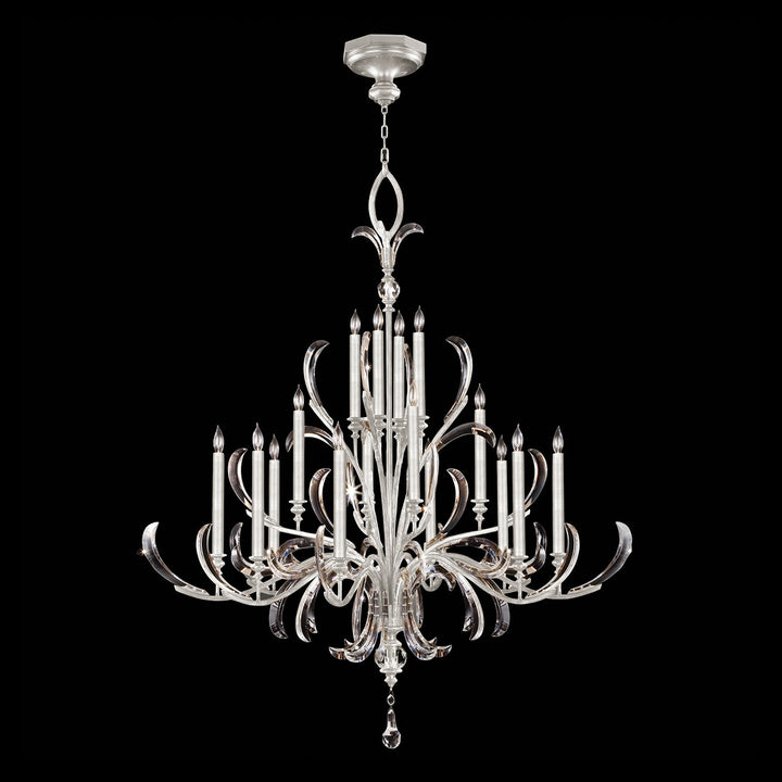 Fine Art Handcrafted Lighting Beveled Arcs Chandelier