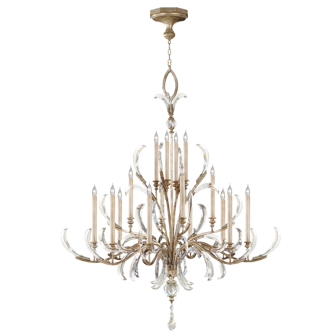 Fine Art Handcrafted Lighting Beveled Arcs Chandelier