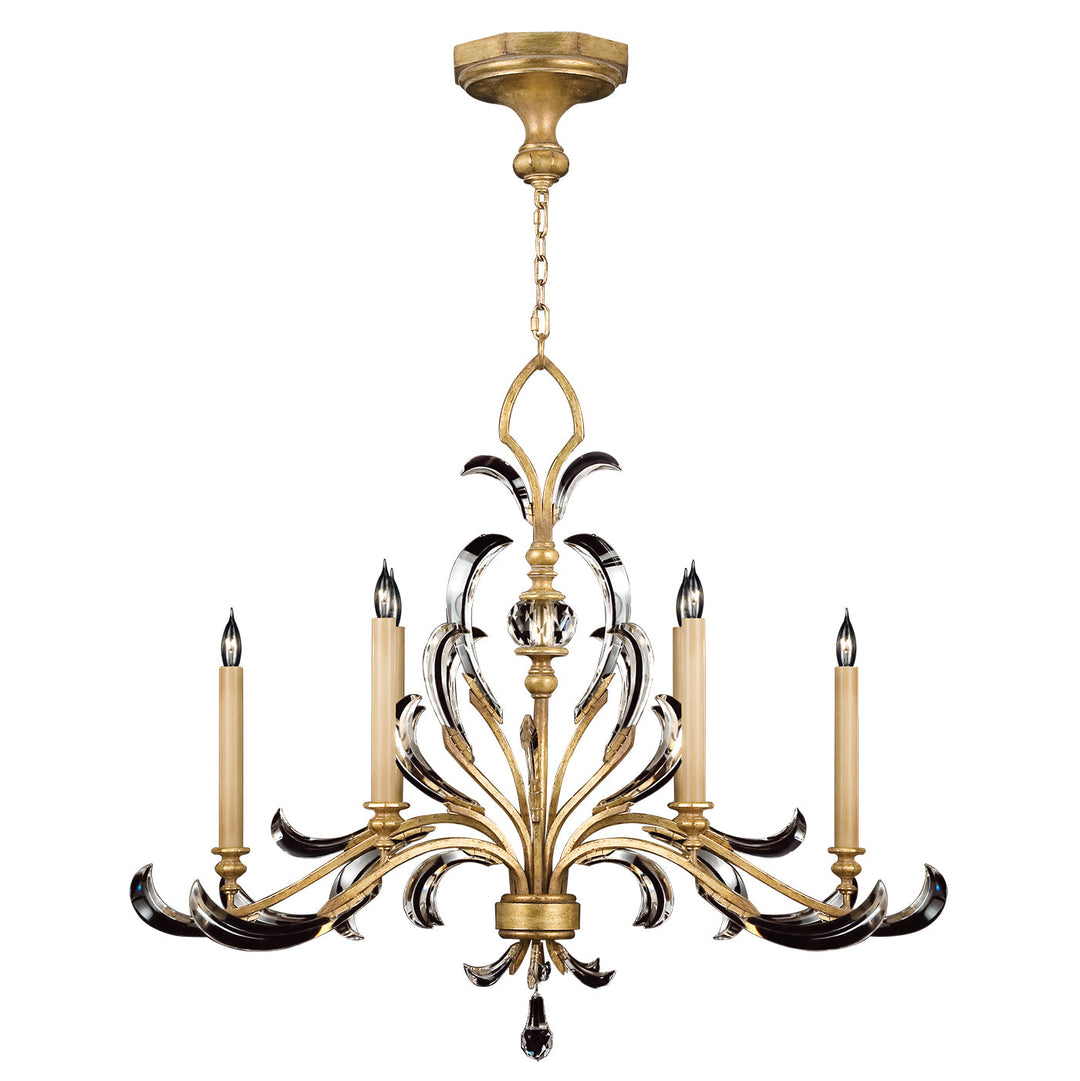 Fine Art Handcrafted Lighting Beveled Arcs Chandelier