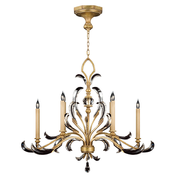 Fine Art Handcrafted Lighting Beveled Arcs Chandelier