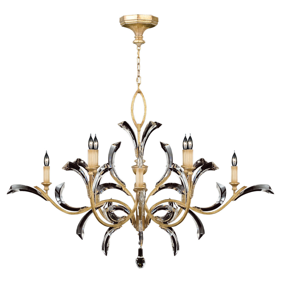 Fine Art Handcrafted Lighting Beveled Arcs Chandelier