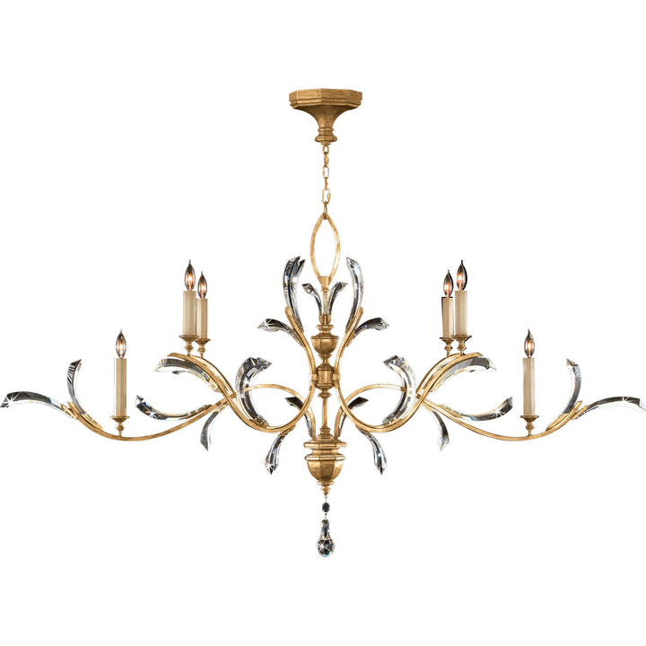 Fine Art Handcrafted Lighting Beveled Arcs Chandelier
