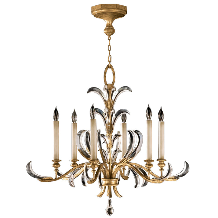 Fine Art Handcrafted Lighting Beveled Arcs Chandelier