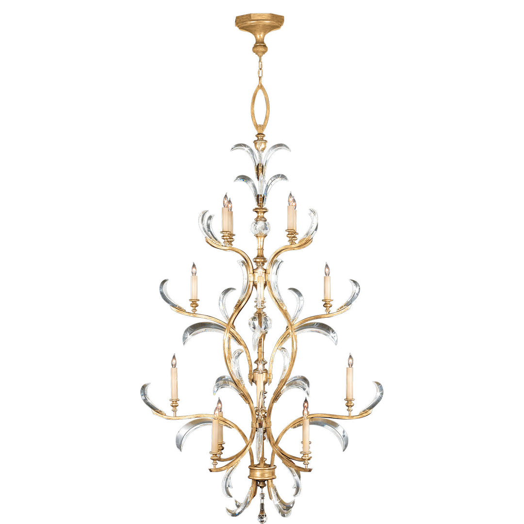 Fine Art Handcrafted Lighting Beveled Arcs Chandelier